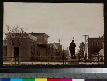 Gold Avenue looking West, no. 138