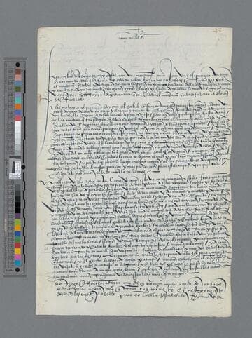 Gonzalo Pizarro letter to Pedro de Soria