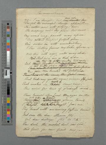 Opie, Amelia (Alderson). The Remonstrance : poem ; The Warning : poem