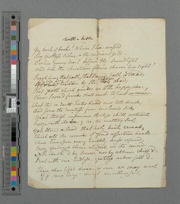 Opie, Amelia (Alderson). With a Bible : poem