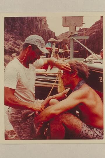 Frank LaRue transforms Garth Marston into one of the Powell crew. Tapeats Creek