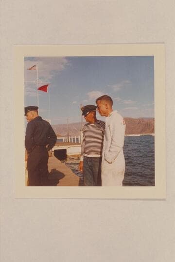 Jim Jordan and Bill Austin. Boulder City Boat Dock