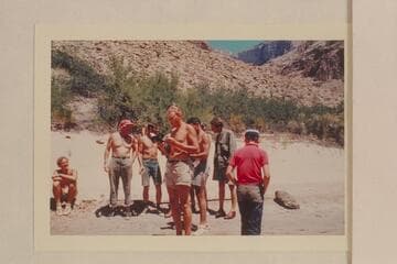 Bob Malott picks up a verse of the Disney ditty. Mile 205