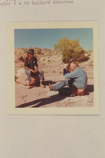 Bill Belknap involved in heavy photography of Tobe Owl. Cha Creek