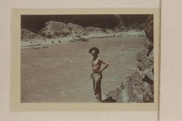 Hugh Cutler. Right bank of the Colorado River below Deer Creek Falls