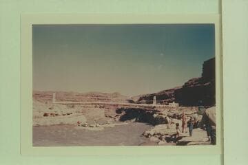 Nevills party departing from Mexican Hat. Gauge: 5,170 cfs