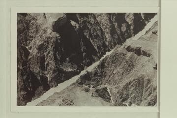 Grand Canyon at Mile 81.6; Grapevine Creek from left. Grapevine Rapid