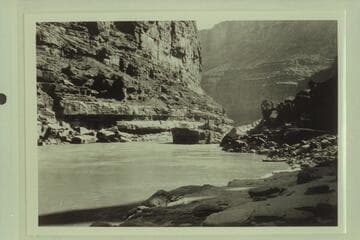 Boulder Narrows. From below on the left bank