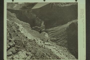 Looking down the hole in Pat Reilly's Keyhole Bridge