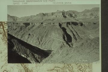 Rapid at pegmatites at mouth of Ruby Canyon. Monadnock Amphitheatre up right