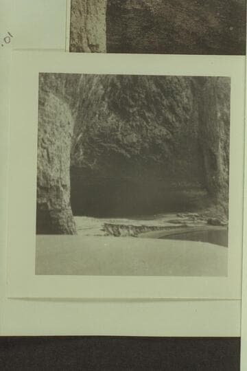 Redwall Cavern. The water is very low in the river