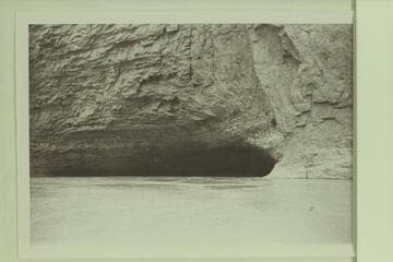 Redwall Cavern. Preliminary gauge 105,000 cfs?