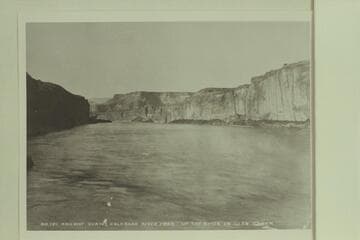 151. Glen Canon: Up the River. Brown-Stanton Survey