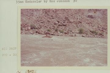 Catamaran of the Harris-Brennan fleet. About Mile 202 and 200.5