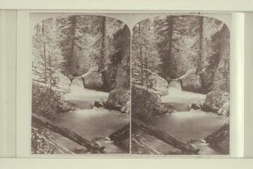 "Mamie's Fall": This stream heads on the southern slope of the Aquarius Plateau Utah Territory, flows southeast, and empties into the Escalante River