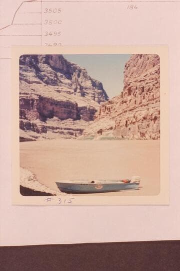 Down Cataract Canyon from foot of Dark Canyon Rapid. Mile 182.7