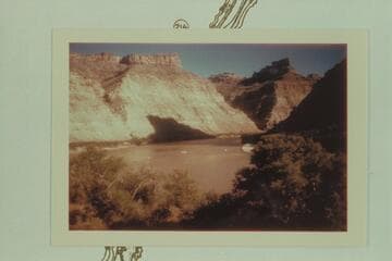 Down from left bank of Green River close to the Junction