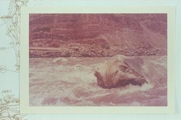 Rapid No. 21. Rapid 21 heads at Mile 202.8 and drops 10 ft. in .25 miles