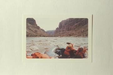 Down from Mile 204.75 in Mile Long Rapid. This would be approximately Rapid #15