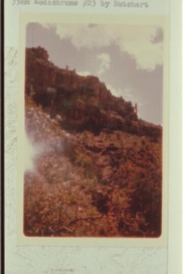 The Bayonet. Redwall climb