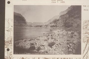 Station 8814 Up. Railway Survey, Colorado River