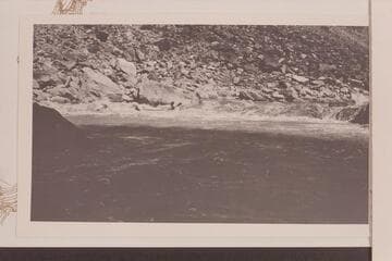 Ellsworth Kolb in Rapid 22. Copy of print in Lint album