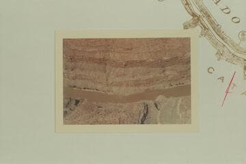 Cataract Canyon at Mile 189. The cove at bottoom left appears at bottom left in 615 CTCN 189.10