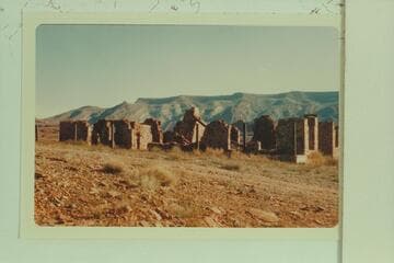 Ruins of the Nevills home. Mexican Hat
