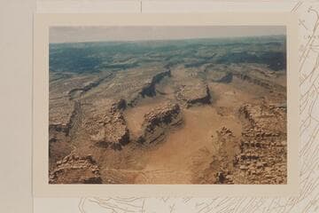 Butler Canyon at left entering Red Lake Canyon. Compare Reilly photo 584 CTCN 212.14