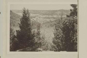 Head of Dark Canyon from Elk Ridge