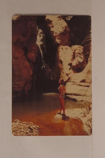 Tro Anspach. Elves Chasm, Arch Creek