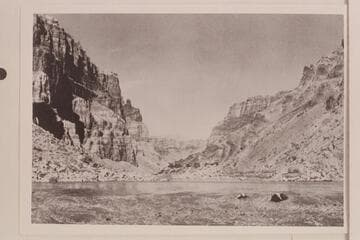 Somewhere in Cataract Canyon. Photo from the French Trio in kayaks