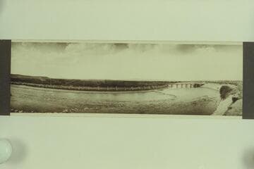 Green River at Warren Bridge. Near Daniel, Wyoming. A fence on the Green or Colorado is a rare sight