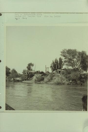 Diesel-powered pump plant typical of the Colorado River delta. Region III, Boulder City
