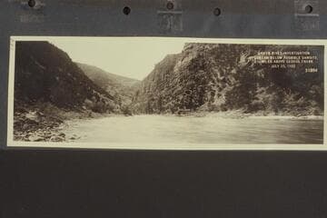 Green River Investigation: Upstream below Possible Damsite, 2 1/2 Miles above George Creek