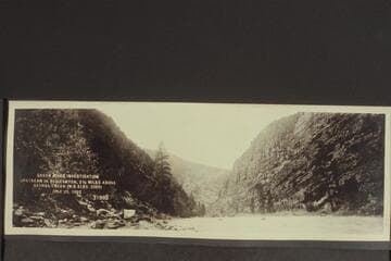 Green River Investigation: Upstream in Red Canyon, 2 1/2 Miles above George Creek (W.S.elev.5569)
