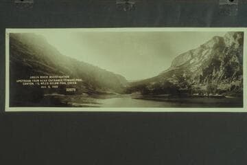 Green River Investigation: Upstream from near Entrance to Whirlpool Canyon, 1 3/4 Miles below Pool Creek