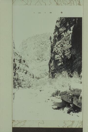 Narrow section of Main Wash of Separation Canyon