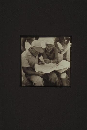 Sanderson and Marston study the maps for the run from Diamond Creek to Lake Mead. Diamond Creek; Grand Canyon