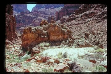 Stanton's Marble Pier; Tanner Wash in background