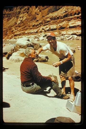 Rod Sanderson, Frank LaRue; Boulder Narrows