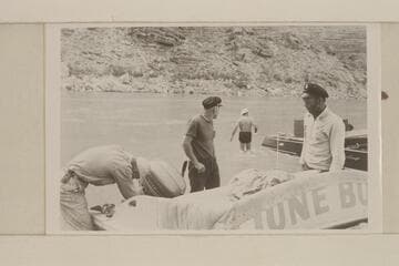 Mooring at fault- right bank, Mile 115. MacDonald, Sanderson, Edi Jaun and Jordan