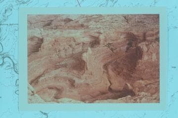 Northerly across Stevens Canyon to tributary 3.2 miles northeast of the mouth of Stevens Canyon