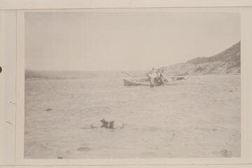 The "Bonnie Jean" in Trachyte Rapid in Glen Canyon