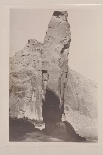 Sentinel Rock from downstream. USGS Glen Canyon party. Same as 22-9-16 GNCN 16-6