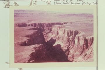 Possible access to the Canyon at Buck Farm Canyon. Mile 47 in Little Colorado