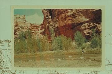 Indian Cave on Escalante River at Highway 54 crossing