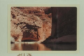Redwall Cavern. Lees Ferry gauge: 11,800 cfs