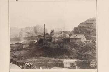 Mining operation at Eldorado Canyon