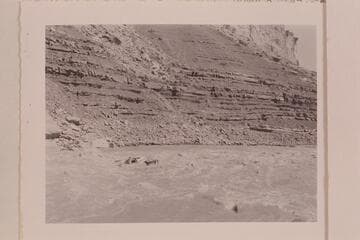 Soap Creek Rapid, Mile 12. Frank Wright (?) at the oars